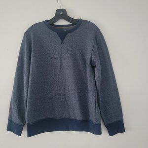 ATHLETIC WORKS BRAND MENS SWEATER, SIZE XXL/2XG  18 AÑOS, BLUE COLOR